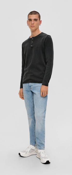 Produktbild s.Oliver Strickpullover Longsleeve aus Feinstrick (S)
