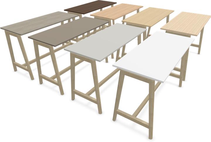 Actual product image Narbutas Nova Wood high table (160 x 70 x 105 cm)