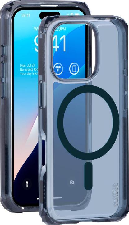 SoSkild Apple iPhone 16 Pro Defend Case Magnetic Ring Smokey Grey (Apple iPhone 16 Pro)