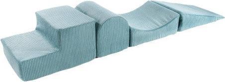 Actual product image Activity Board Aesthetic Foam 4 elements play set, corduroy, turquoise