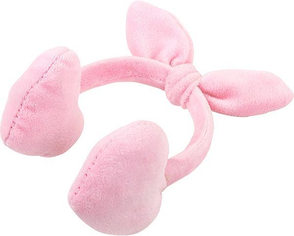 Götz Paraorecchie 42-50 cm a forma di cuore rosa
