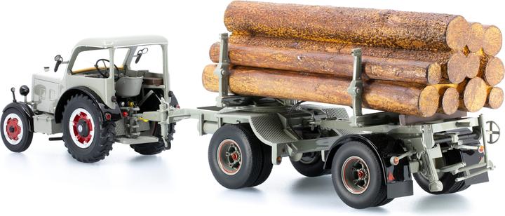 Image du produit Ace Hürlimann Tracteur industriel D-500 Set avec remorque