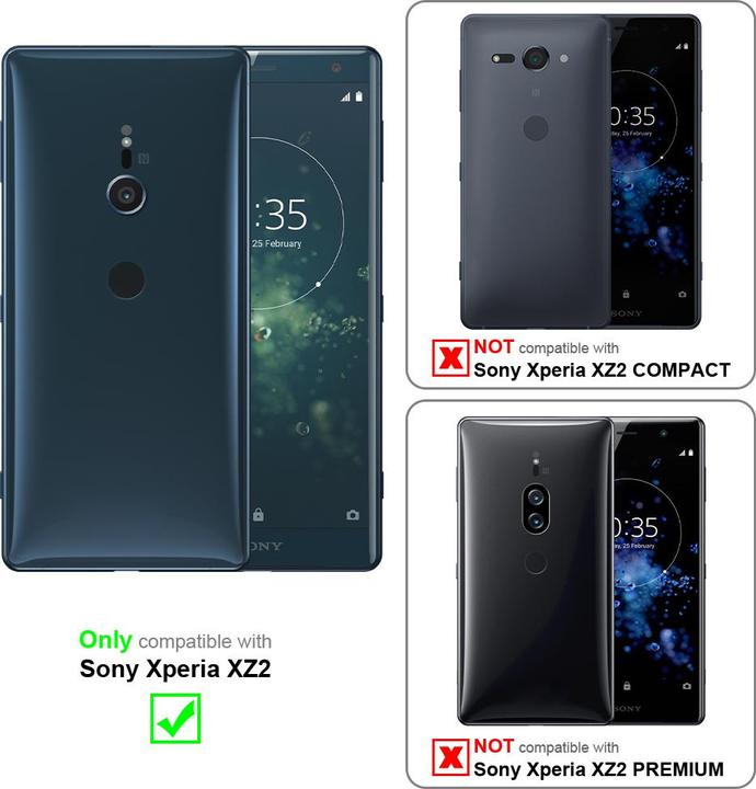 Image du produit Cadorabo Coque pour Sony Xperia XZ2 universel avec Clip (Sony Xperia XZ2)