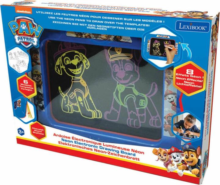 Produktbild Lexibook Elektronisches Neon-Zeichenbrett Paw Patrol Helfer auf vier Pfoten (CRNEOPA)