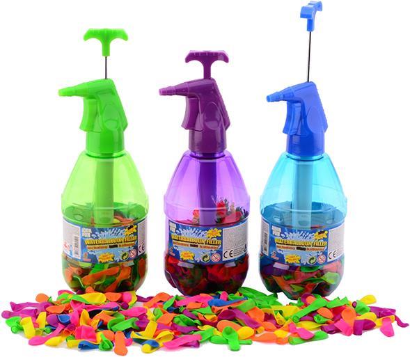 Actual product image Sombo Aqua Fun water balloon filler with 250 neon water balloons (1x)