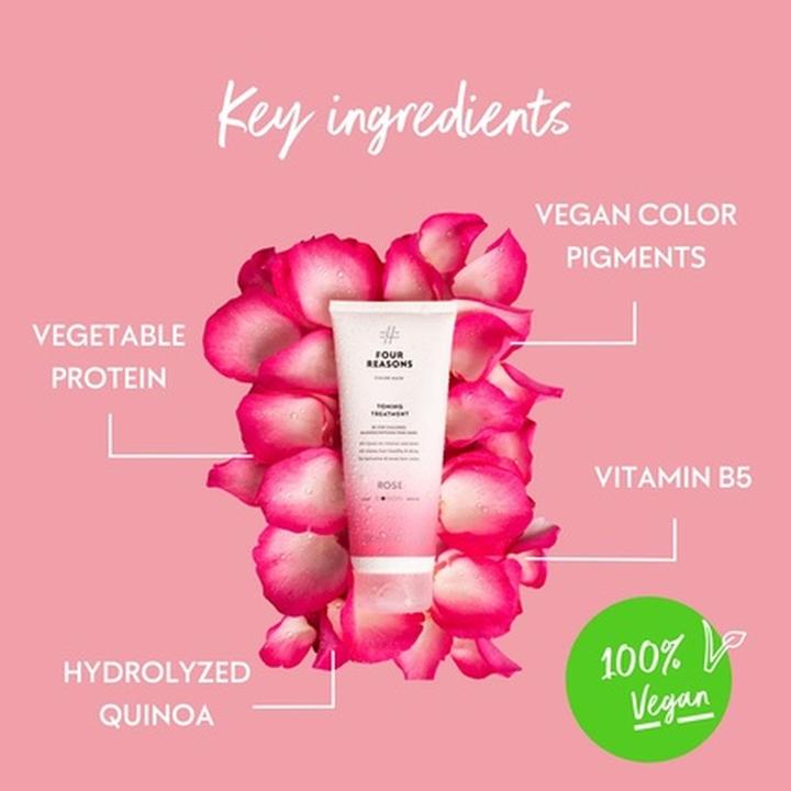 Produktbild Four Reasons Color Mask Rose Pink Toning Treatment Color Depositing Conditioner 6.76 fl oz (1000 ml)