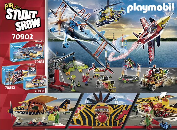Produktbild Playmobil Propeller-Flugzeug Tiger (70902, Playmobil Stuntshow)