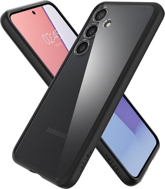 Actual product image Spigen Hybrid S921 czarny/matte black ACS07352 (Samsung Galaxy S24)