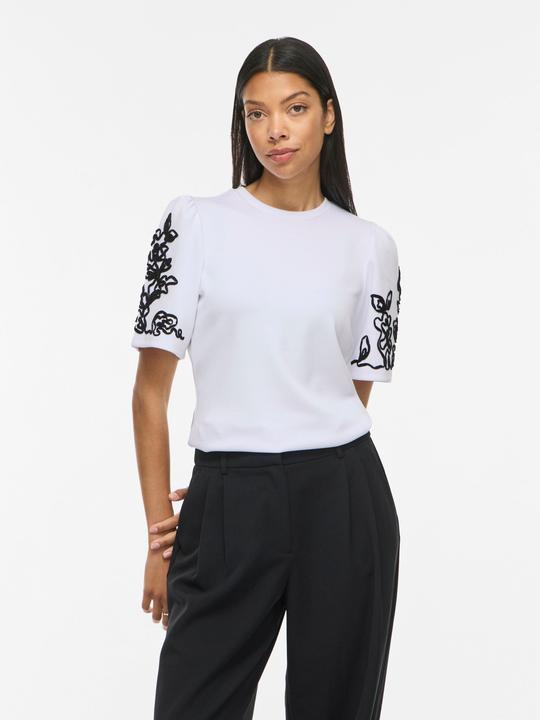 Produktbild Vila VIMIA Rundhals Sweatshirt mit kurzen Ärmeln (M)