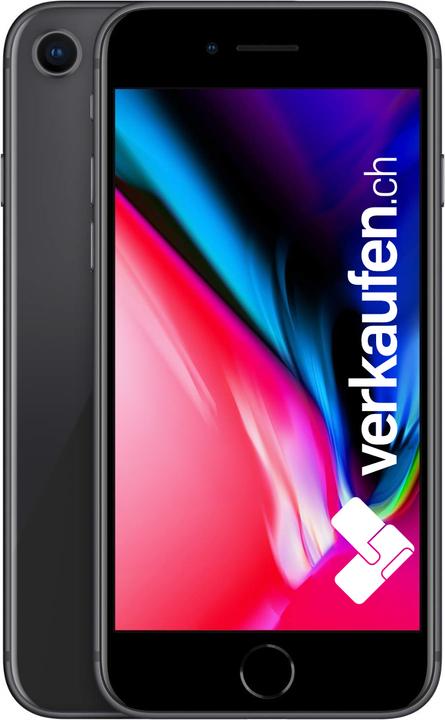verkaufen.ch iPhone 8 (64 GB, Space Gray, 4.70", 12 Mpx, Single SIM, B / Sehr gut)
