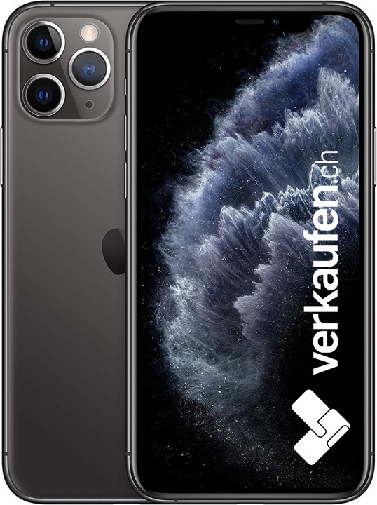 Immagine prodotto verkaufen.ch iPhone 11 Pro (64 GB, Grigio siderale, 5.80", 12 Mpx, SIM + eSIM, B / Molto bene)