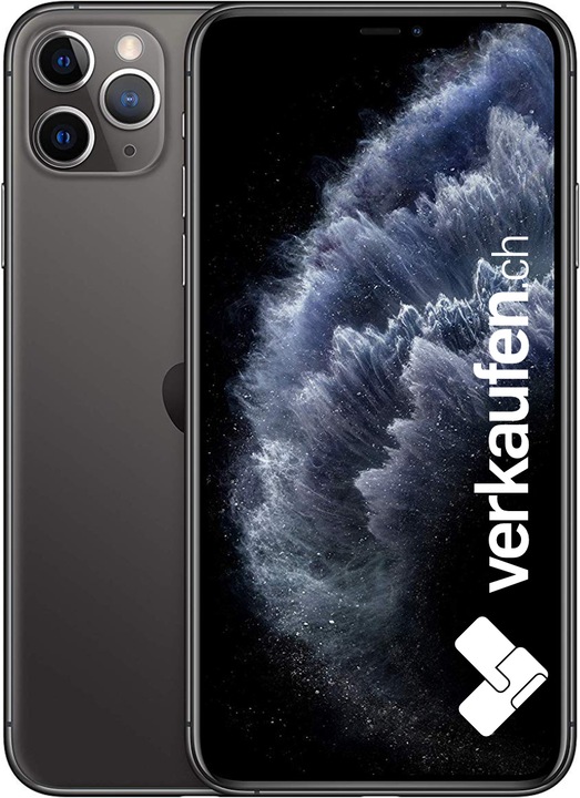 Immagine prodotto verkaufen.ch iPhone 11 Pro Max (256 GB, Grigio siderale, 6.50", 12 Mpx, SIM + eSIM, A / Come nuovo)