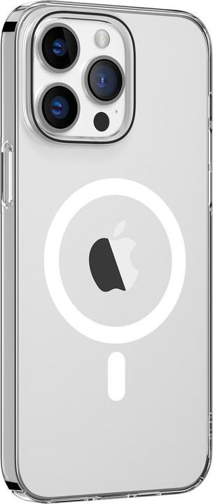 Comma case Hard Jacket Mag for iPhone 15 Plus transparent antibacterial (Apple iPhone 15 Plus)