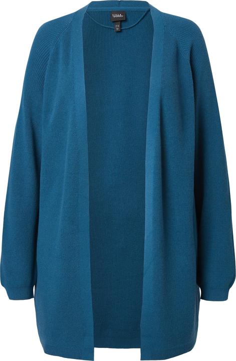 Actual product image Ulla Popken Open Shape Ribbed Knit Cardigan (58)