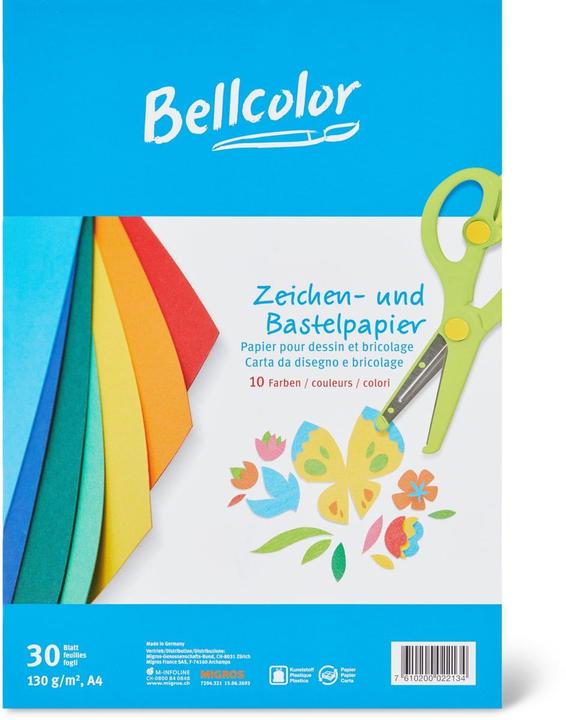 Bellcolor Drawing and handicraft paper (130 g/m²)