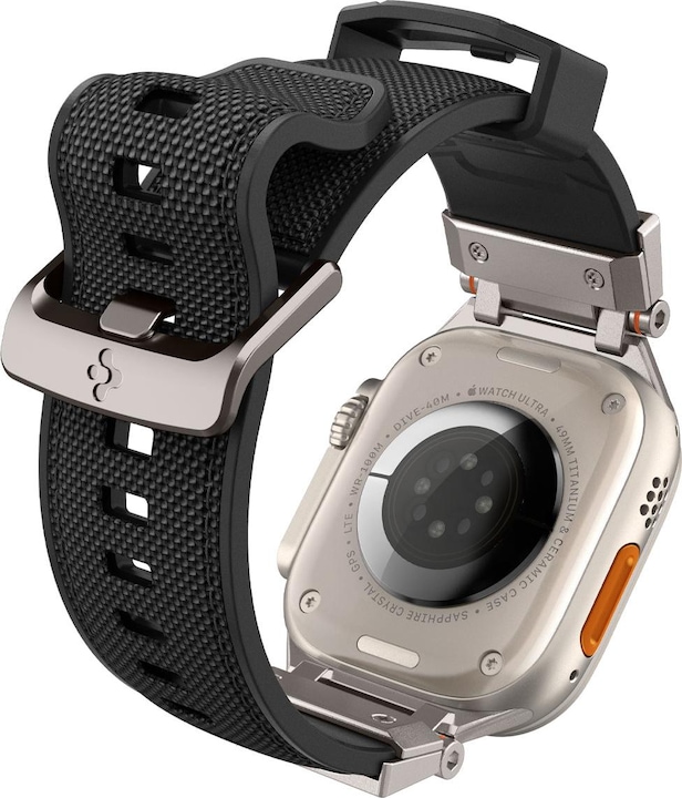 Image du produit Spigen Dura Pro Armor (35 mm, Polyuréthane thermoplastique (TPU), Nylon, Watch Series 7 (45mm), Watch Series 7 (44 mm), Watch Series 3 42mm)