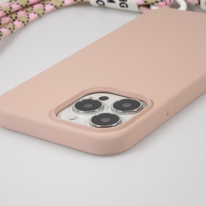 Actual product image PhoneLook Sleeve Silicone Fashion Jeong Gam Studio Laugh Often with Neck Cord (Apple iPhone 12)