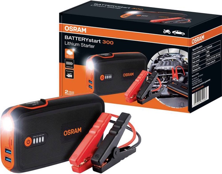 Produktbild Osram BatteryStart 300 (1500 A, 13000 mAh)