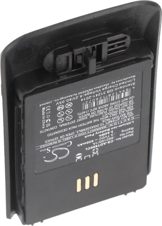 Image du produit XCell Batterie de rechange compatible avec DeTeWe Aastra DT690, DT692 3,7 Volt 930mAh, 72,9x43,8x9mm