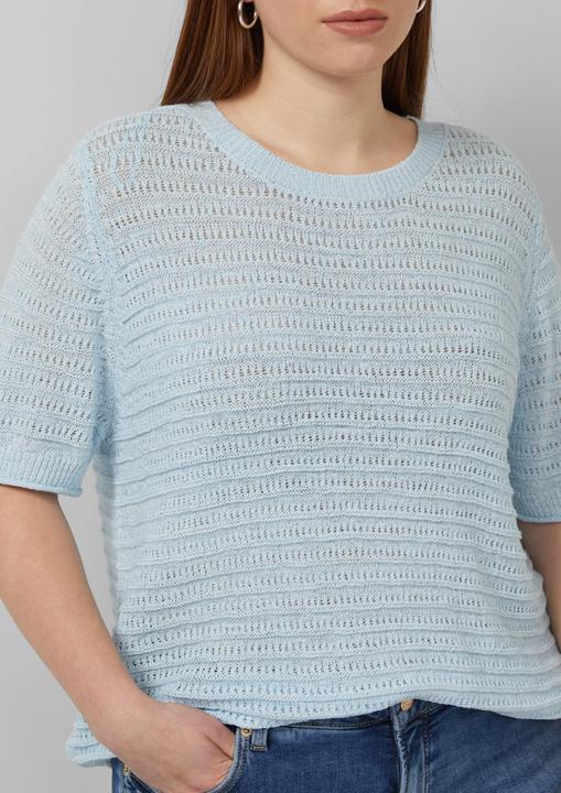 Produktbild s.Oliver Pullover mit Ajourmuster (44)