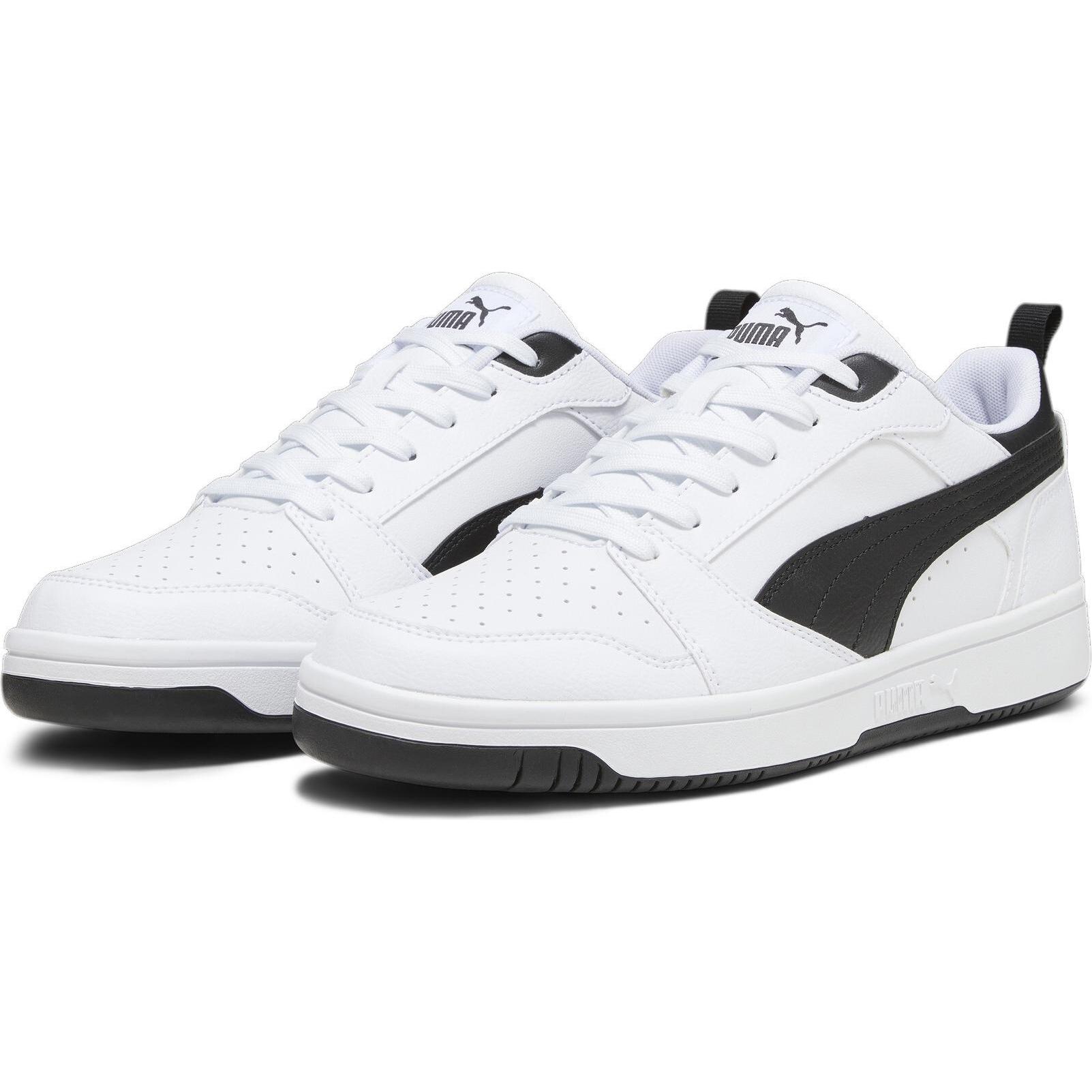 Puma, Herren, Sneaker, Rebound v6 Low, Schwarz, (37.5)