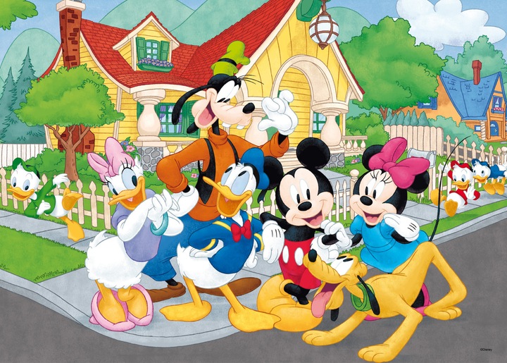 Immagine prodotto Lisciani Troncatrice bilaterale Foglie 60 Topolino (60 pezzi)