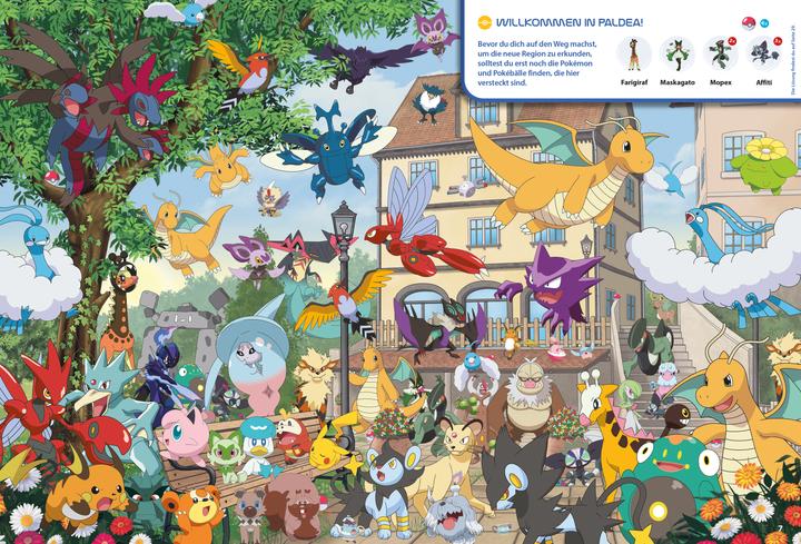Produktbild Panini Pokémon: Mein Wimmelbuch: Paldea - Entdecke die neue Region!