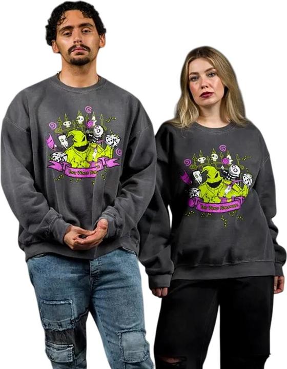 Produktbild The Nightmare Before Christmas Pullover Top VintageWaschung (M)