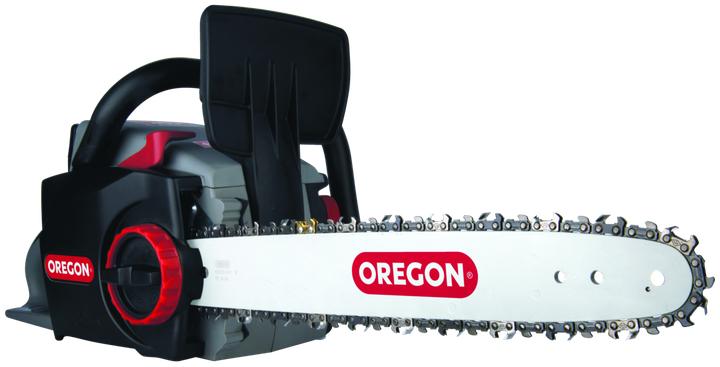 Actual product image Oregon CS300 + accessories (Battery chain saw)