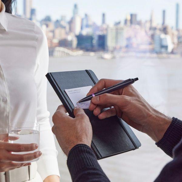 Produktbild Parker Pen Füller IM Vibrant Rings Pruple PVD M (Blau, Schwarz, 1x)