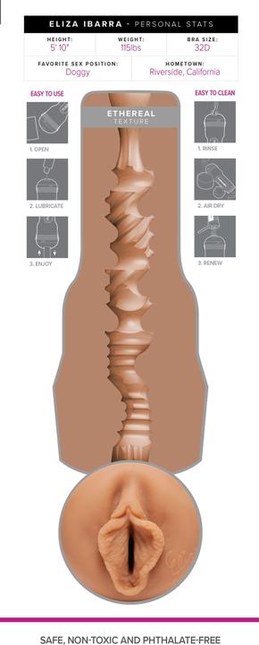 Actual product image Fleshlight Girls - Eliza Ibarra