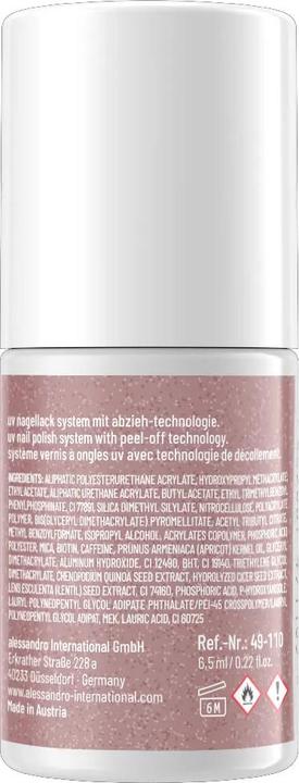 Produktbild Alessandro ALESSAN Striplac UV Colour Pan Hut 6.5ml (110 Panama Hut Shimmer, UV-Gel Lack)