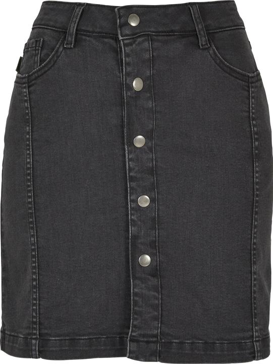 Produktbild Urban Classics Ladies Organic Stretch Button Denim Skirt (32)