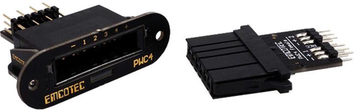 Actual product image Emcotec power wing connector pwc4 for 4 servos