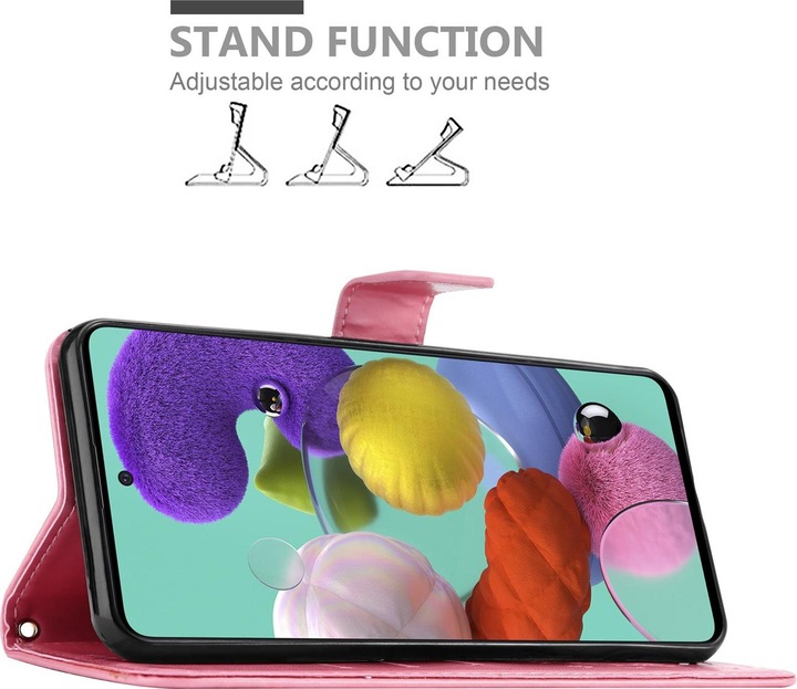 Produktbild Cadorabo Flower Book Cover (Samsung Galaxy A51 5G)