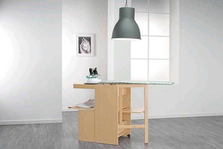 Actual product image Foppapedretti LoStiro white ironing board complete (101 x 49 cm)