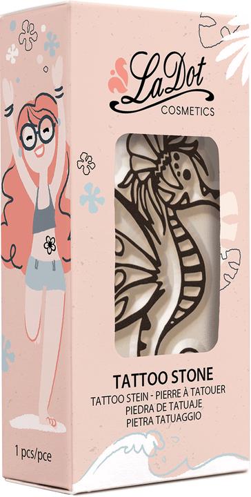 Ladot Pierre à tatouage temporaire L - Hippocampe