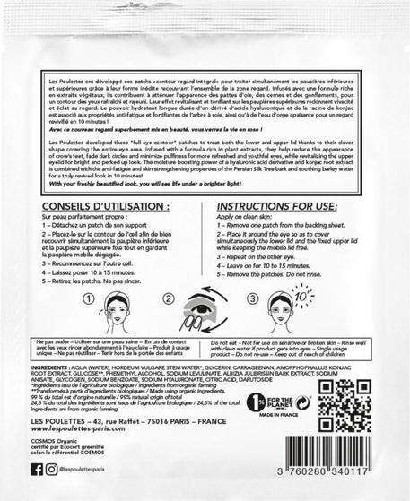 Produktbild Les Poulettes Eye Patch (Augenpatches, 498.67 ml, Tag)