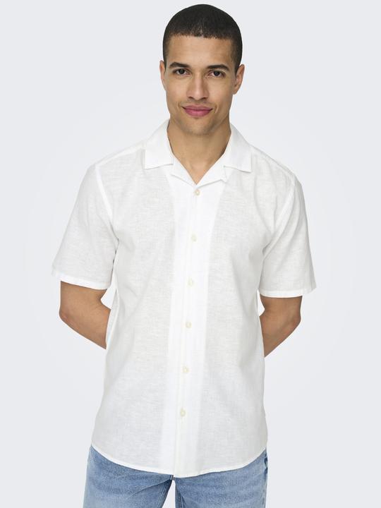 Immagine prodotto Only & Sons Camicia a maniche corte a tinta unita (XL)