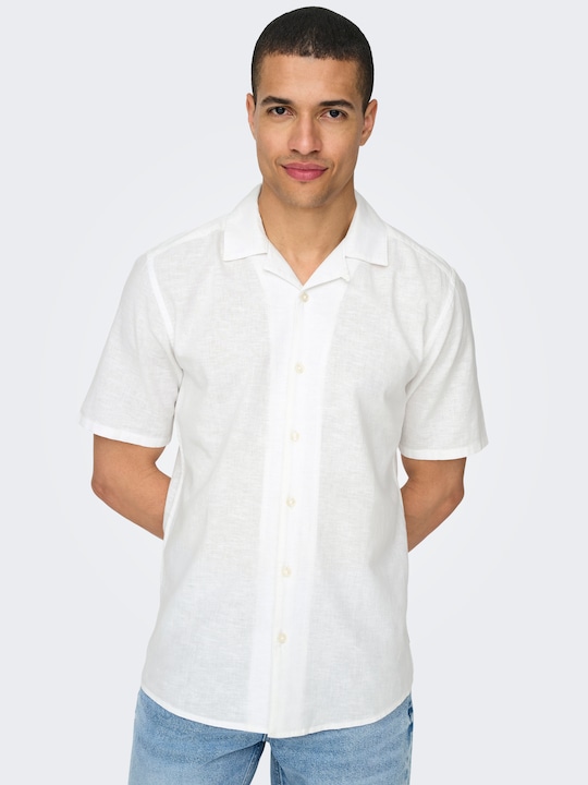 Image du produit Only & Sons Chemise unie à manches courtes (XL)