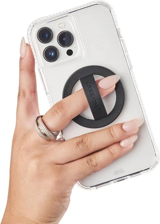 Image du produit Case-Mate Magnetschlaufengriff – MagSafe Fingergriff (Schwarz)