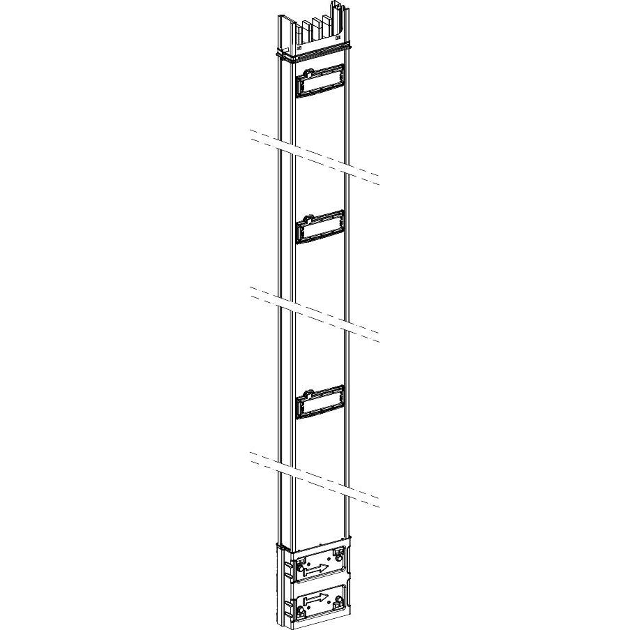 Schneider Electric SE KSC250EV4203 Steigleitungselement 2m 250A, Elektronikzubehör + Gehäuse, Weiss