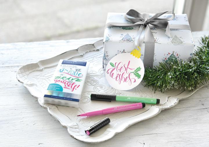 Immagine prodotto Faber-Castell Pitt ArtistPen Handlettering (Blu, Giallo, Verde, Pink, Nero, Turchese, 6 x)