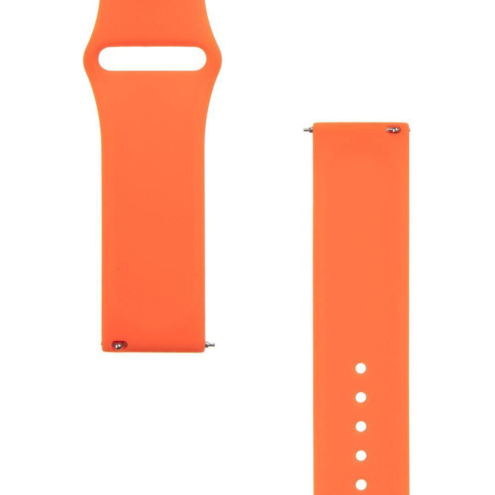 Source Arancia Cinturino E Cinturino In Silicone Da 22 Mm (Silicone), Cinturini Per Orologi,