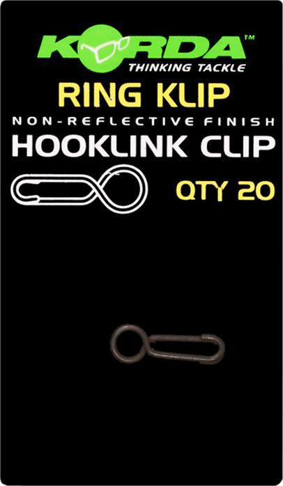 Actual product image Korda ring clip ring klip (x20)