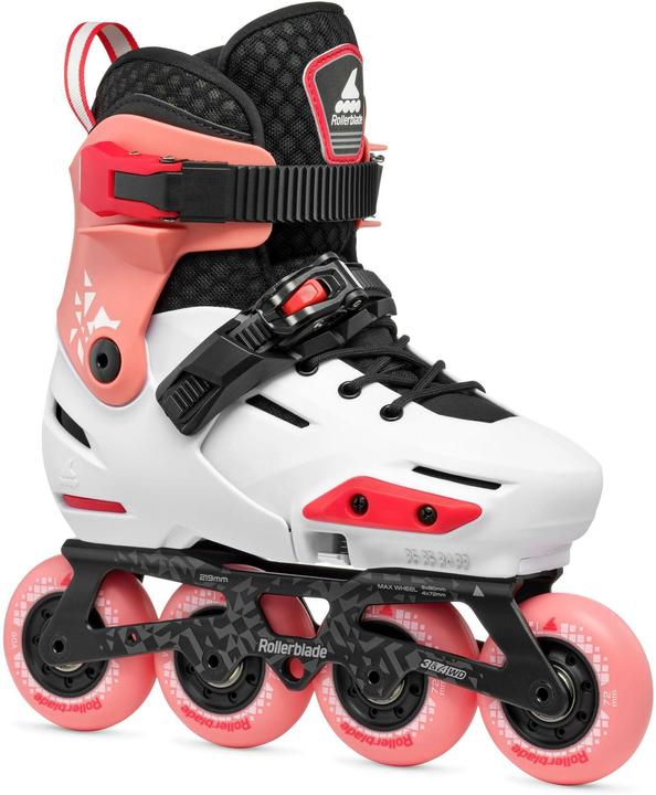 Rollerblade Inline-Skates Apex Platin/Coral, 33-36, Schuhgrösse (EU) (33, 34, 35, 36)