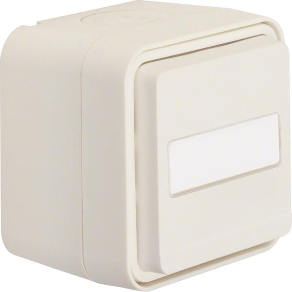 Berker 50763552, Taster + Schalter, Weiss