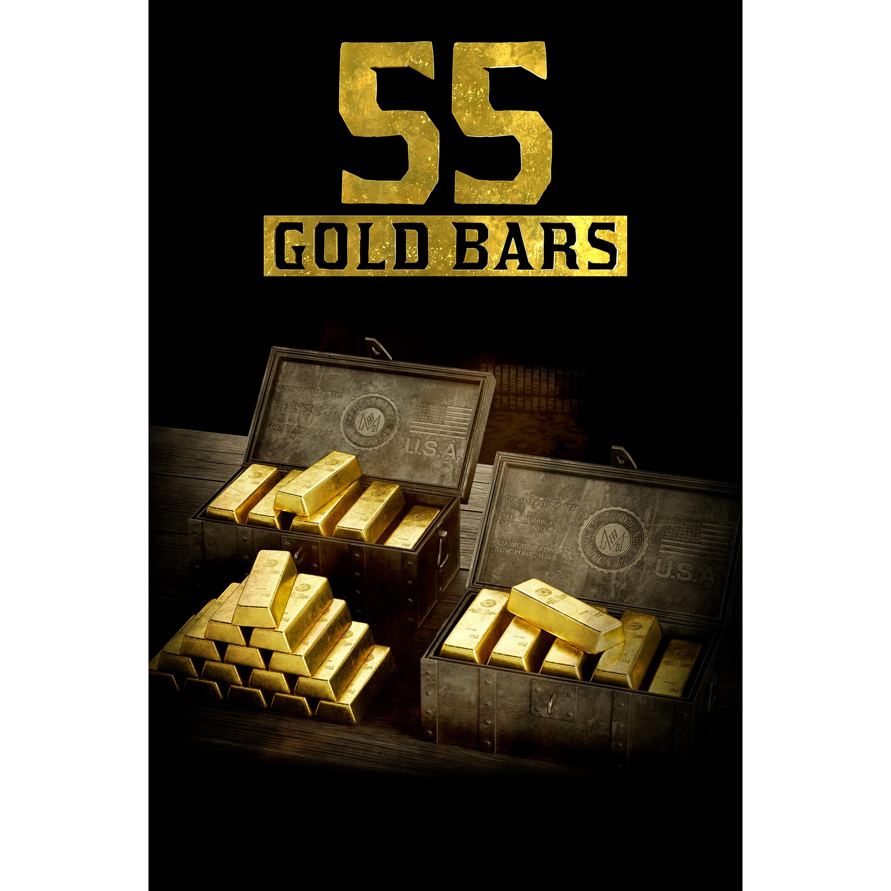 Thumbnail - Microsoft Red Dead Redemption 2: 55 Gold Bars, Ingame Währung