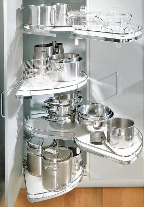 Produktbild Kesseböhmer Eckschrank-Schwenkbeschläge LeMans II Arena Classic Highboard für Eckmöbel 90° mit schar (1 Stk.)