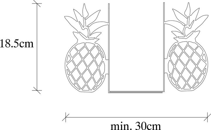 Produktbild Wallxpert Treasure (30 x 12 x 18.5 cm)